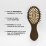 BEECHWOOD TRAVEL HAIR BRUSH