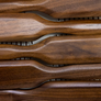 WALNUT RECTANGULAR HAIR BRUSH