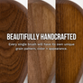 WALNUT TEARDROP HAIR BRUSH