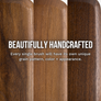 WALNUT RECTANGULAR HAIR BRUSH